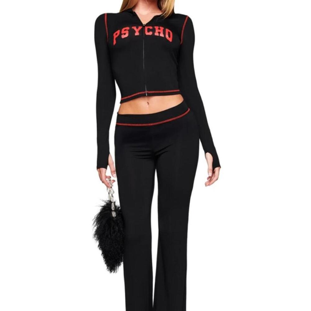 I Am Gia Psycho set in black. Size small.